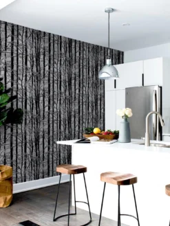 ARTHOUSE Frosted Wood Silver Wallpaper -Rust-Oleum || d-c-fix || Harris Sales VJ0NZ SQ5 0000000099 N A SLd3