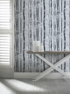 ARTHOUSE Frosted Wood Silver Wallpaper -Rust-Oleum || d-c-fix || Harris Sales VJ0NZ SQ7 0000000099 N A RSr