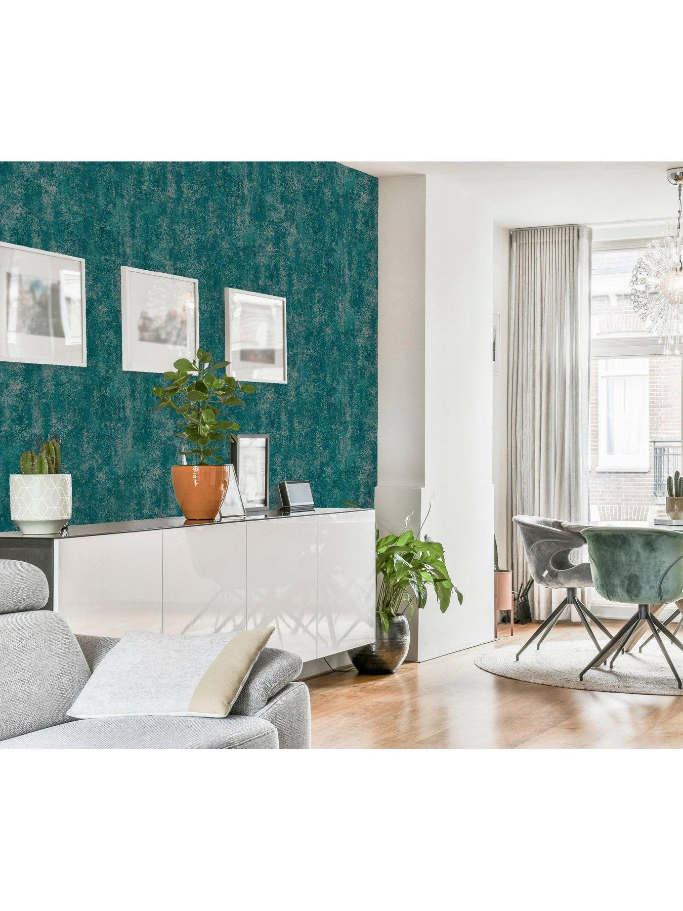 ARTHOUSE Stone Textures Emerald Wallpaper 1 ARTHOUSE Stone Textures Emerald Wallpaper