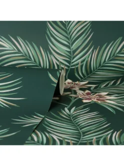 Fine Décor Bali Emerald Wallpaper 8 Fine Décor Bali Emerald Wallpaper -Rust-Oleum || d-c-fix || Harris Sales VJ5NZ SQ3 0000000047 GREEN SLd1