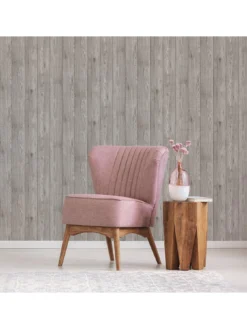 Fine Décor Urban Walls Lumber Wood Wallpaper - Grey -Rust-Oleum || d-c-fix || Harris Sales VJ5O6 SQ3 0000000005 GREY SLd1