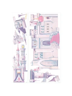 Fine Décor Disney Princess - Princess Castle Peel -Rust-Oleum || d-c-fix || Harris Sales VJ5O8 SQ4 0000000063 PINK SLd2