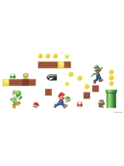 Fine Décor Super Mario Build-A-Scene Peel And Stick Wall Decal Set -Rust-Oleum || d-c-fix || Harris Sales VJ5O9 SQ4 0000000088 NO COLOR SLd2