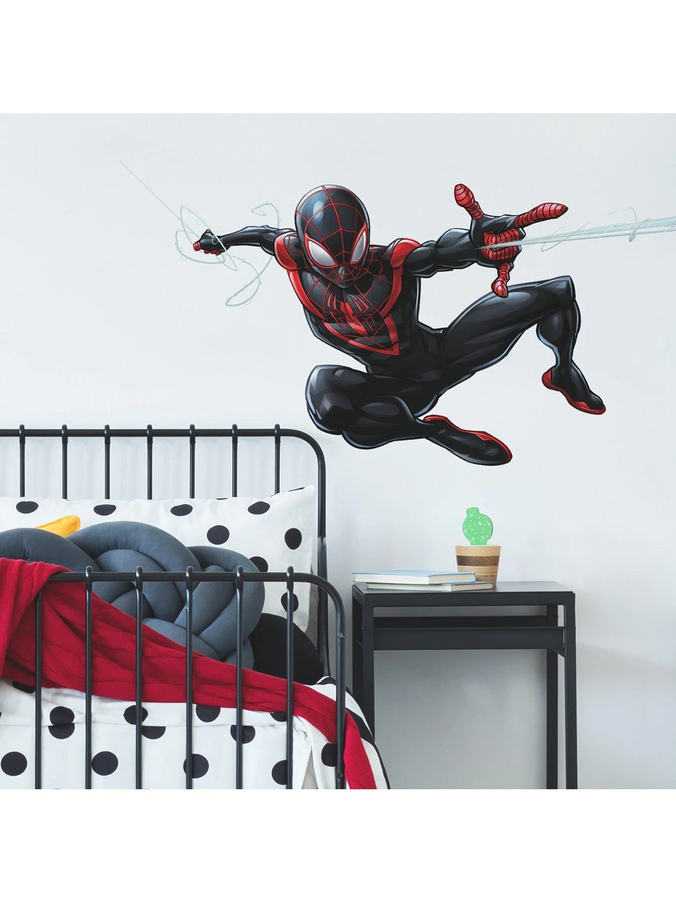 Fine Décor Spider-Man Miles Morales Peel And Stick Wall Sticker Set 1 Fine Décor Spider-Man Miles Morales Peel And Stick Wall Sticker Set