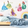 Fine Décor Disney Princess Royal Debut Peel And Stick Wall Decal Set