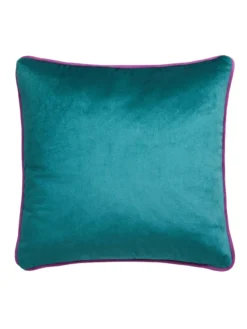 Laurence Llewelyn-Bowen Pants On Fire Cushion - Blue  -Rust-Oleum || d-c-fix || Harris Sales VJEK2 SQ4 0000000020 BLUE SLd1