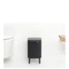Brabantia Bo Hi 4-Litre Bathroom Bin - Black