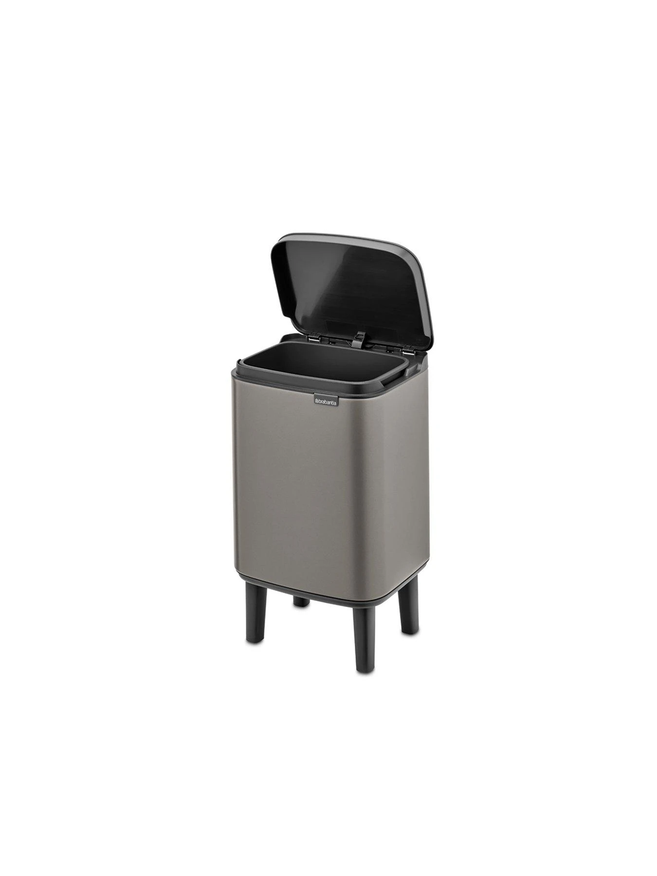 Brabantia Bo Hi 4-Litre Bathroom Bin - Platinum 2 Brabantia Bo Hi 4-Litre Bathroom Bin - Platinum - Image 2