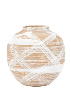 Gallery Tasmin Vase Small Reactive - Brown/White -Rust-Oleum || d-c-fix || Harris Sales VJUVN SQ5 0000000088 NO COLOR SLd3