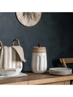 Gallery Calgra Earthenware Jar - White/Natural 8 Gallery Calgra Earthenware Jar - White/Natural -Rust-Oleum || d-c-fix || Harris Sales VJUW0 SQ4 0000000088 NO COLOR SLd2