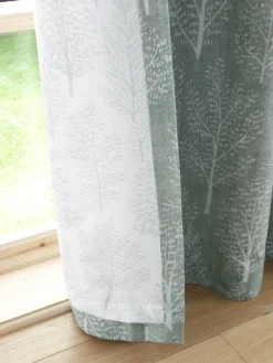 Catherine Lansfield Alder Trees Eyelet Curtains -Rust-Oleum || d-c-fix || Harris Sales VK0XG SQ5 0000000644 SAGE SLd2