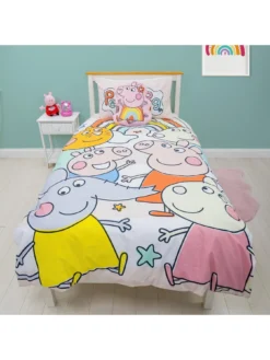 Peppa Pig Playful Single Duvet Set - Multi