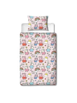 Peppa Pig Playful Single Duvet Set - Multi -Rust-Oleum || d-c-fix || Harris Sales VK2DP SQ5 0000000029 MULTI SLd2