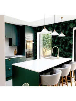 ARTHOUSE Fern Wall Green Wallpaper -Rust-Oleum || d-c-fix || Harris Sales VKEIA SQ6 0000000047 GREEN SLd3