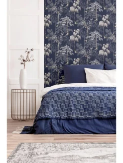 ARTHOUSE Japanese Garden Blue Wallpaper -Rust-Oleum || d-c-fix || Harris Sales VKEIB SQ4 0000000020 BLUE SLd1