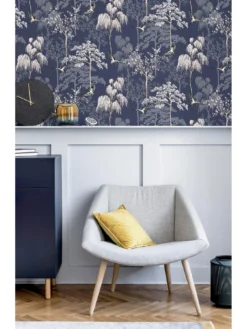 ARTHOUSE Japanese Garden Blue Wallpaper -Rust-Oleum || d-c-fix || Harris Sales VKEIB SQ6 0000000020 BLUE SLd3