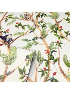 ARTHOUSE Monkey Tropical Wallpaper -Rust-Oleum || d-c-fix || Harris Sales VKEII SQ3 0000000029 MULTI SLd