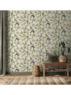 ARTHOUSE Monkey Tropical Wallpaper -Rust-Oleum || d-c-fix || Harris Sales VKEII SQ6 0000000029 MULTI SLd3
