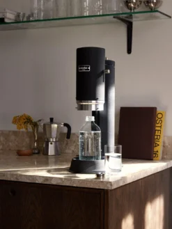 Aarke Carbonator Pro Matte Black - Sparkling Water Maker & Co2 Gas Cylinder -Rust-Oleum || d-c-fix || Harris Sales VKPM2 SQ6 0000000088 NO COLOR SLd4