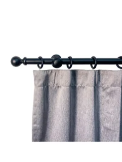 Very Home Galloway Ball Finial 28 Mm Curtain Pole -Rust-Oleum || d-c-fix || Harris Sales VL3LP SQ6 0000000004 BLACK SLd3