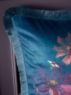 Bridgerton By Catherine Lansfield Romantic Floral Cushion -Rust-Oleum || d-c-fix || Harris Sales VLGBV SQ4 0000000082 TEAL SLd1
