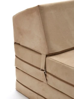 KAIKOO Single Folding Chair Bed Cream -Rust-Oleum || d-c-fix || Harris Sales VM7GO SQ4 0000000067 CREAM SLd2