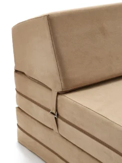 KAIKOO Double Folding Chair Bed Cream -Rust-Oleum || d-c-fix || Harris Sales VM7GR SQ4 0000000067 CREAM SLd2