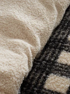 Catherine Lansfield Cosy Borg Sherpa Fleece Duvet Cover Set -Rust-Oleum || d-c-fix || Harris Sales VMBLY SQ5 0000000003 NATURAL SLd2