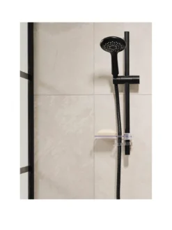 Triton Kian-8000 Series Slender Shower Kit - Matte Black