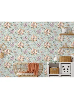 Holden D??cor Floral Fairies Wallpaper - Teal -Rust-Oleum || d-c-fix || Harris Sales VMQC7 SQ4 0000000099 N A SLd1