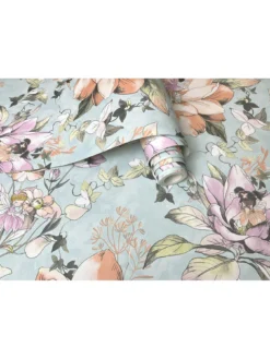 Holden D??cor Floral Fairies Wallpaper - Teal -Rust-Oleum || d-c-fix || Harris Sales VMQC7 SQ6 0000000099 N A SLd3