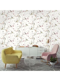 Holden Décor Phoebe Wallpaper - White -Rust-Oleum || d-c-fix || Harris Sales VMQCC SQ5 0000000099 N A SLd2