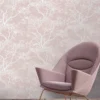 Holden D??cor Whispering Trees Wallpaper - Dusky Pink