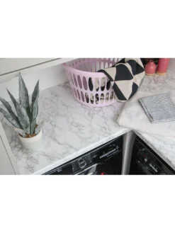 D-C-Fix Marble Grey Self Adhesive Vinyl Wrap Film - 67.5cm X 15m -Rust-Oleum || d-c-fix || Harris Sales VMRAT SQ3 0000000099 N A SLd