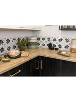 D-C-Fix Vivid Stars Dc Fix Self Adhesive Vinyl Wall Tiles -30.5cm X 30.5cm (pack 6 Tiles = 0.56sqm) -Rust-Oleum || d-c-fix || Harris Sales VMRCF SQ5 0000000099 N A SLd2