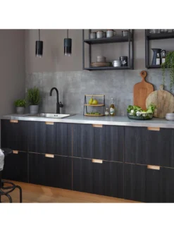 D-C-Fix Solid Concrete Dc Fix Self Adhesive Vinyl Wall Tiles -30.5cm X 30.5cm (pack 6 Tiles = 0.56sqm) -Rust-Oleum || d-c-fix || Harris Sales VMRCH SQ6 0000000099 N A SLd3