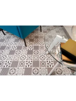 D-C-Fix Oriental Tiles Dc Fix Self Adhesive Vinyl Floor Tiles -30.48cm X 30.48cm (pack 11 Tiles = 1sqm) -Rust-Oleum || d-c-fix || Harris Sales VMRCZ SQ4 0000000099 N A SLd1