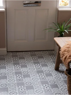 D-C-Fix Oriental Tiles Dc Fix Self Adhesive Vinyl Floor Tiles -30.48cm X 30.48cm (pack 11 Tiles = 1sqm) -Rust-Oleum || d-c-fix || Harris Sales VMRCZ SQ7 0000000099 N A SLd4