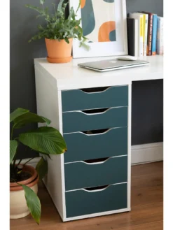 D-C-Fix Matt Mallard Self-Adhesive Vinyl Wrap Film – Contains Five 67.5 Cm X 2 M Rolls -Rust-Oleum || d-c-fix || Harris Sales VMRD1 SQ5 0000000099 N A SLd2