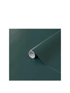 D-C-Fix Matt Mallard Green Self Adhesive Vinyl Wrap Film - 67.5cm X 5m