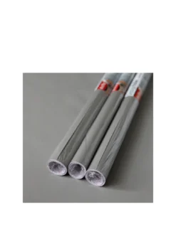 D-C-Fix Matt Grey Self Adhesive Vinyl Wrap Film - 67.5cm X 2m (3 Rolls)