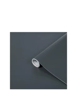 D-C-Fix Matt Anthracite Self Adhesive Vinyl Wrap Film - 67.5cm X 2m