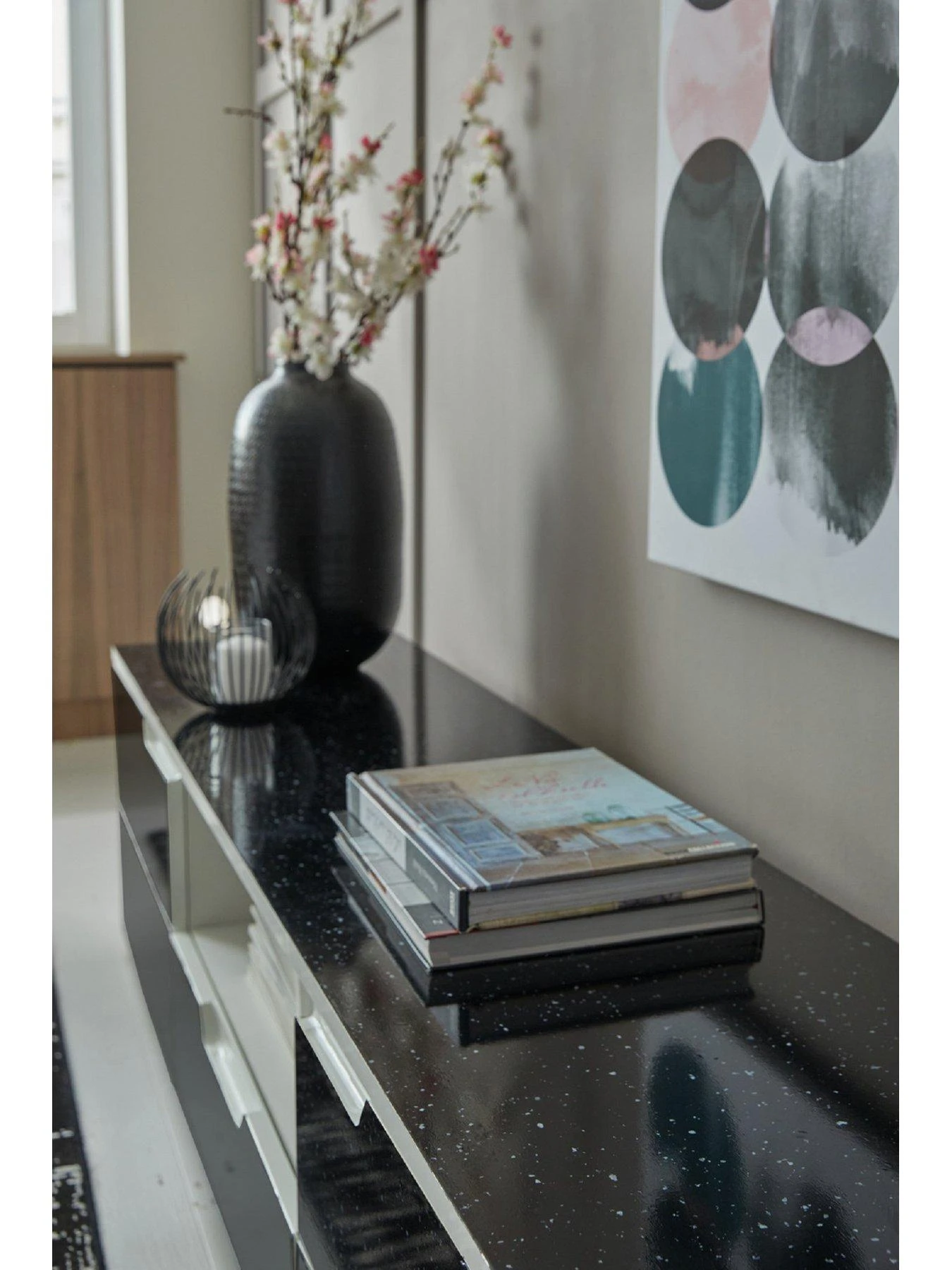 D-C-Fix Black Granite Quartz Self-Adhesive Vinyl Wrap Film –67.5 Cm X 5 M 4 D-C-Fix Black Granite Quartz Self-Adhesive Vinyl Wrap Film –67.5 Cm X 5 M - Image 4