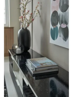 D-C-Fix Black Granite Quartz Self-Adhesive Vinyl Wrap Film – Contains One 90 X 210 Cm Roll -Rust-Oleum || d-c-fix || Harris Sales VMREA SQ4 0000000099 N A SLd1