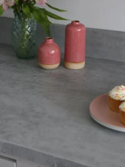 D-C-Fix Concrete Grey Self Adhesive Vinyl Wrap Film - 67.5cm X 15m