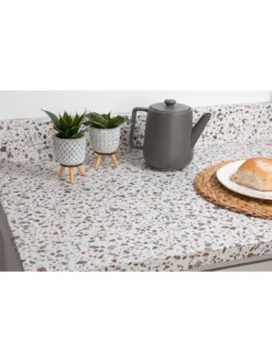 D-C-Fix Terrazzo Self Adhesive Vinyl Wrap Film - 67.5cm X 2m -Rust-Oleum || d-c-fix || Harris Sales VMREJ SQ3 0000000099 N A SLd