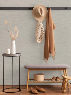 Superfresco Easy Serenity Plain Wallaper - Neutral/gold