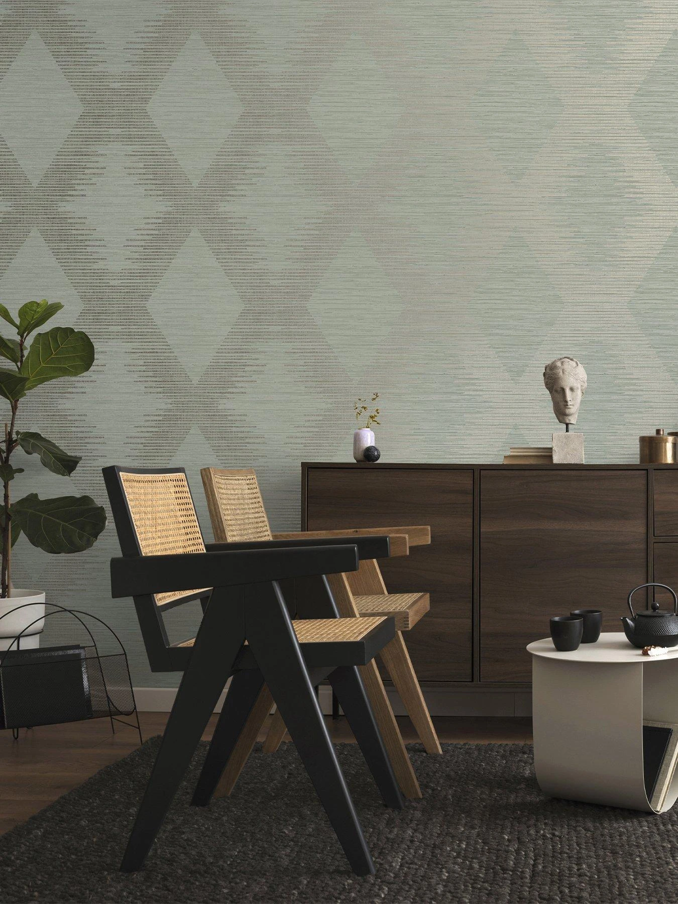 Superfresco Easy Serenity Geo Wallpaper -sage 1 Superfresco Easy Serenity Geo Wallpaper -sage