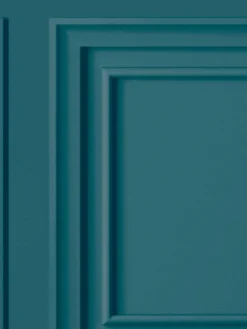 Fresco Wood Panel Wallpaper - Teal -Rust-Oleum || d-c-fix || Harris Sales VMRHV SQ4 0000000020 BLUE SLd1