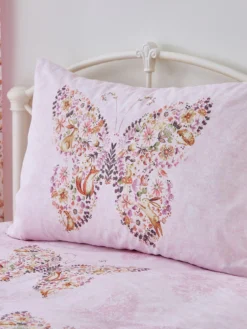 Catherine Lansfield Enchanted Butterfly Duvet Cover Set - Pink 9 Catherine Lansfield Enchanted Butterfly Duvet Cover Set - Pink -Rust-Oleum || d-c-fix || Harris Sales VMRKJ SQ4 0000000063 PINK SLd1